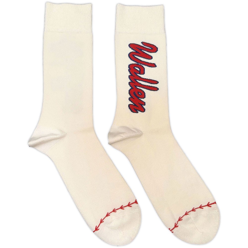 Morgan Wallen - Red Logo Baseball Enkelsokken - Creme